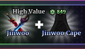 Sailor Piece - High Value(Jinwoo + Jinwoo Cape)【849R】