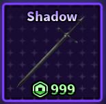 Sailor Piece - Shadow【999R】