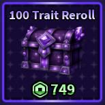 Sailor Piece - 100 Trait Reroll【749R】
