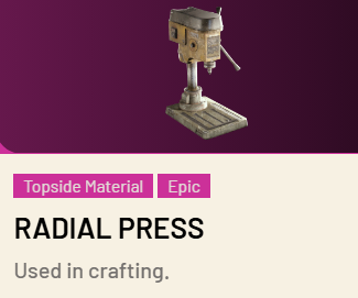 Radial Press