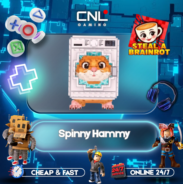 Steal A Brainrot > Spinny Hammy | Random 100m/s+