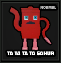 [ Secret ] Ta Ta Ta Ta Sahur ( Swing Obby for Brainrots ) | Ready Unit✅ | INSTANT DELIVERY✅