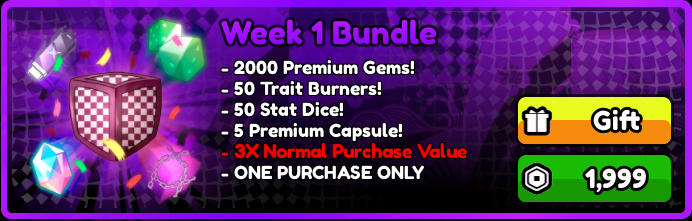 All Star Tower Defense X > Week 1 Bundle [1999R]