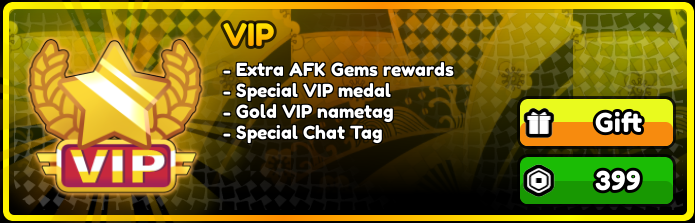All Star Tower Defense X > VIP [399R]