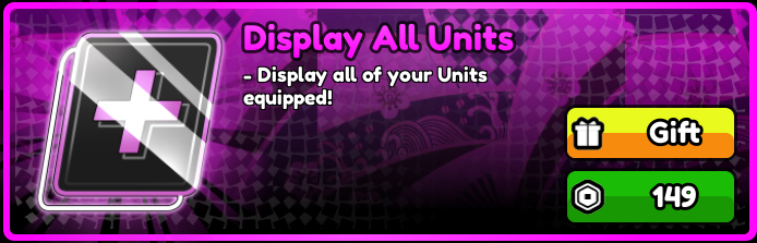All Star Tower Defense X > Display All Units [149R]