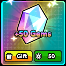 All Star Tower Defense X > 50 Gems [50R]