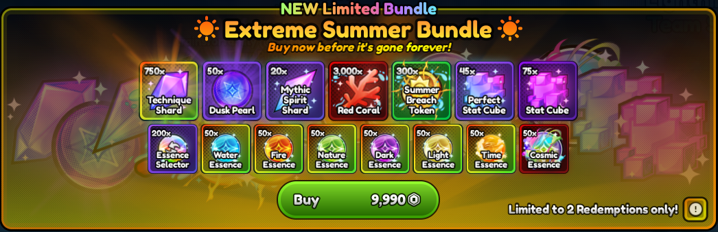 Anime Last Stand > Extreme Summer Bundle [9990R]