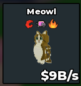 Meowl 9B/s + 3 Rare Traits