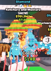 (DIAMOND!!!)ALMOST 1B  Ketchuru and Musturu 701M/s! INSTANT DELIVERY! FAST REPLY!