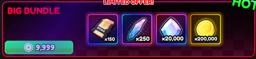 Anime Vanguards > BIG BUNDLE [9999R]