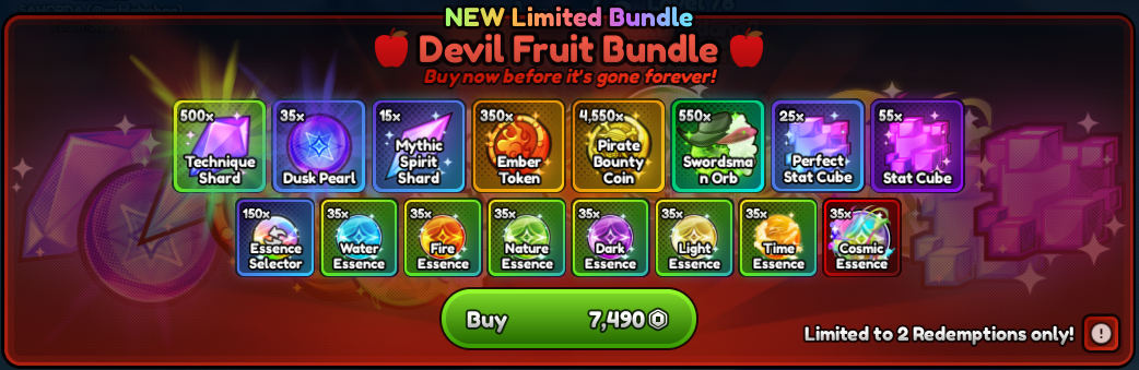 Anime Last Stand > Devil Fruit Bundle [7490R]