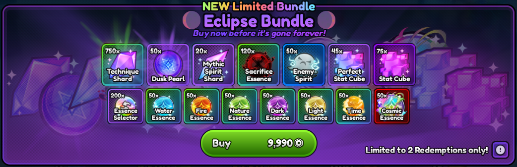 Anime Last Stand > Eclipse Bundle [9990R]