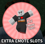 The Strongest Battlegrounds > Extra Emote Slots [99R]