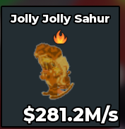 Gold Jolly Jolly Sahur 281.2M/s