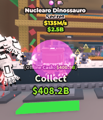 Steal A Brainrot > Nuclearo Dinossauro | Random 100m/s+