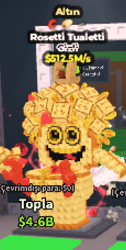 Gold rosetti tualeti 512m 3 traits