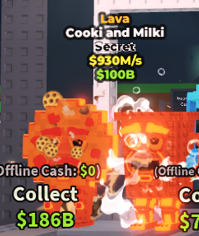 ✨930M/s 🌋 Lava Cooki and Milki Secret | Steal A Brainrot ⚡ FAST DELIVERY ⚡