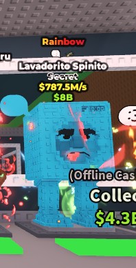 (RAINBOW)Lavadorito Spinito 787M/s RAINBOW! + TRAITS