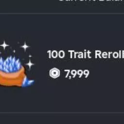 Hunty Zombie - 100 Trait Reroll Spins【7999R】