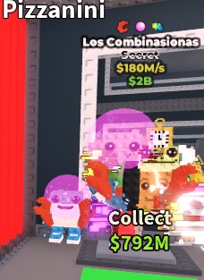 Los Combinasionas 180M/s + 4 traits