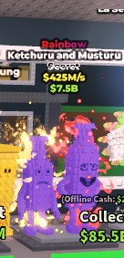 (RAINBOW) KETCHURU AND MUSTURU 425M/s! INSTANT DELIVERY!
