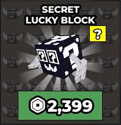Steal a Brainrot - Secret Lucky Block【2399R】