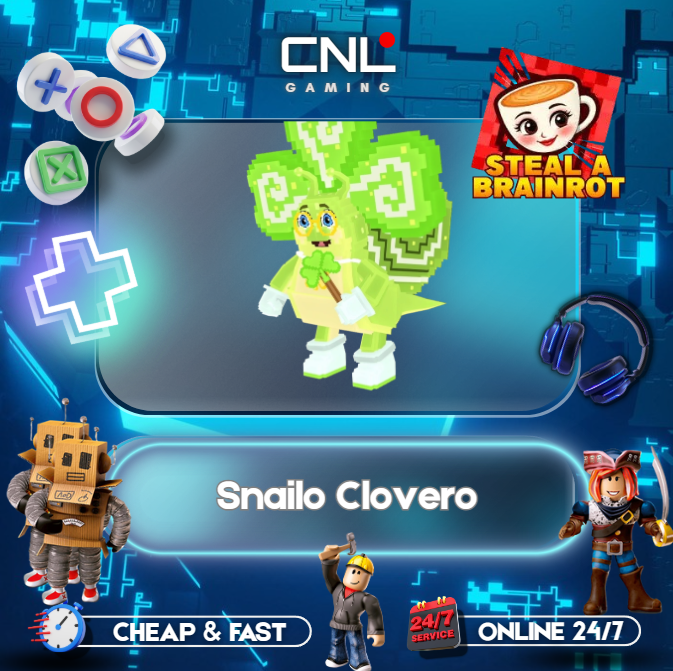 Steal a Brainrot> Snailo Clovero