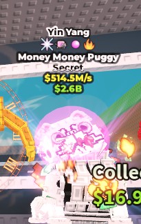 (YIN-YANG) MONEY MONEY PUGGY 514M/s
