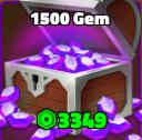 King Legacy - 1500 Gem【3349R】