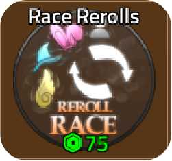 King Legacy - Race Rerolls *10【750R】