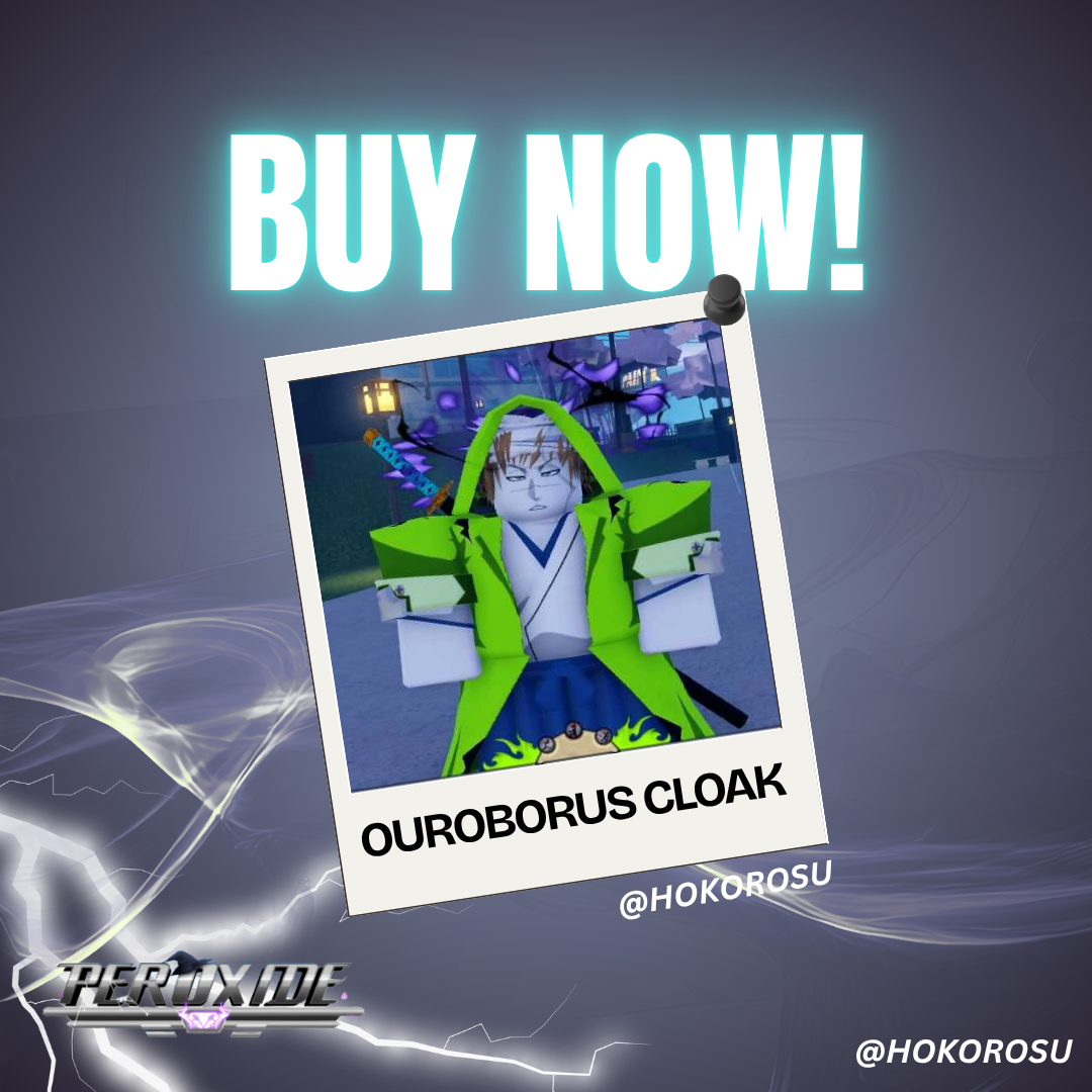 [Peroxide] -  Ouroboros Cloak | Terumi Cloak | ✅FAST DELIVERY✅