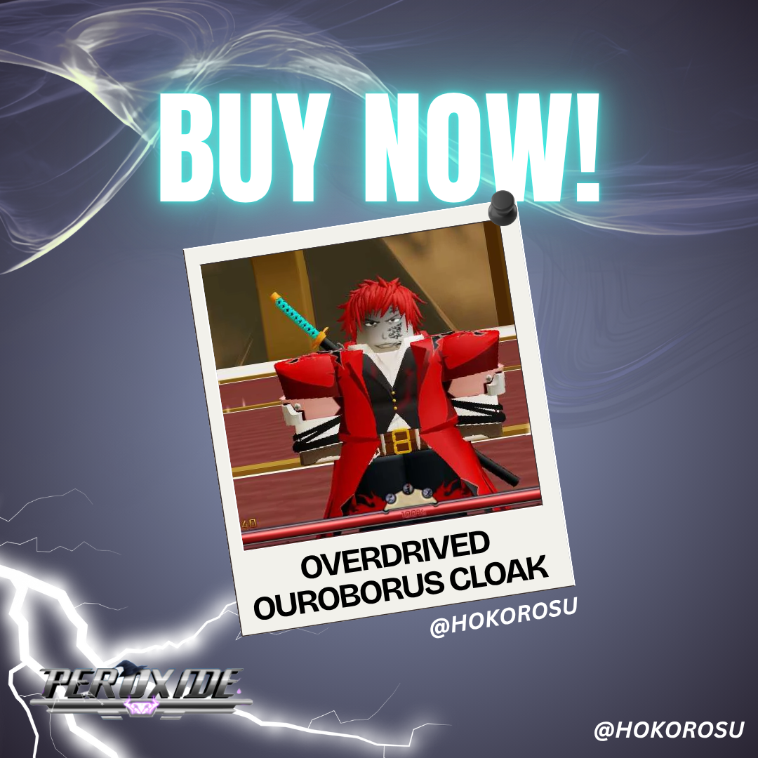 [Peroxide] -  Overdrived Ouroboros Cloak | Overdrived Terumi Cloak ✅FAST DELIVERY✅
