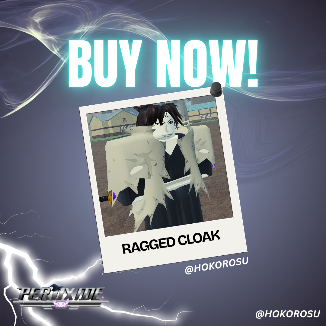 [Peroxide] -  Ragged Cloak | ✅FAST DELIVERY✅