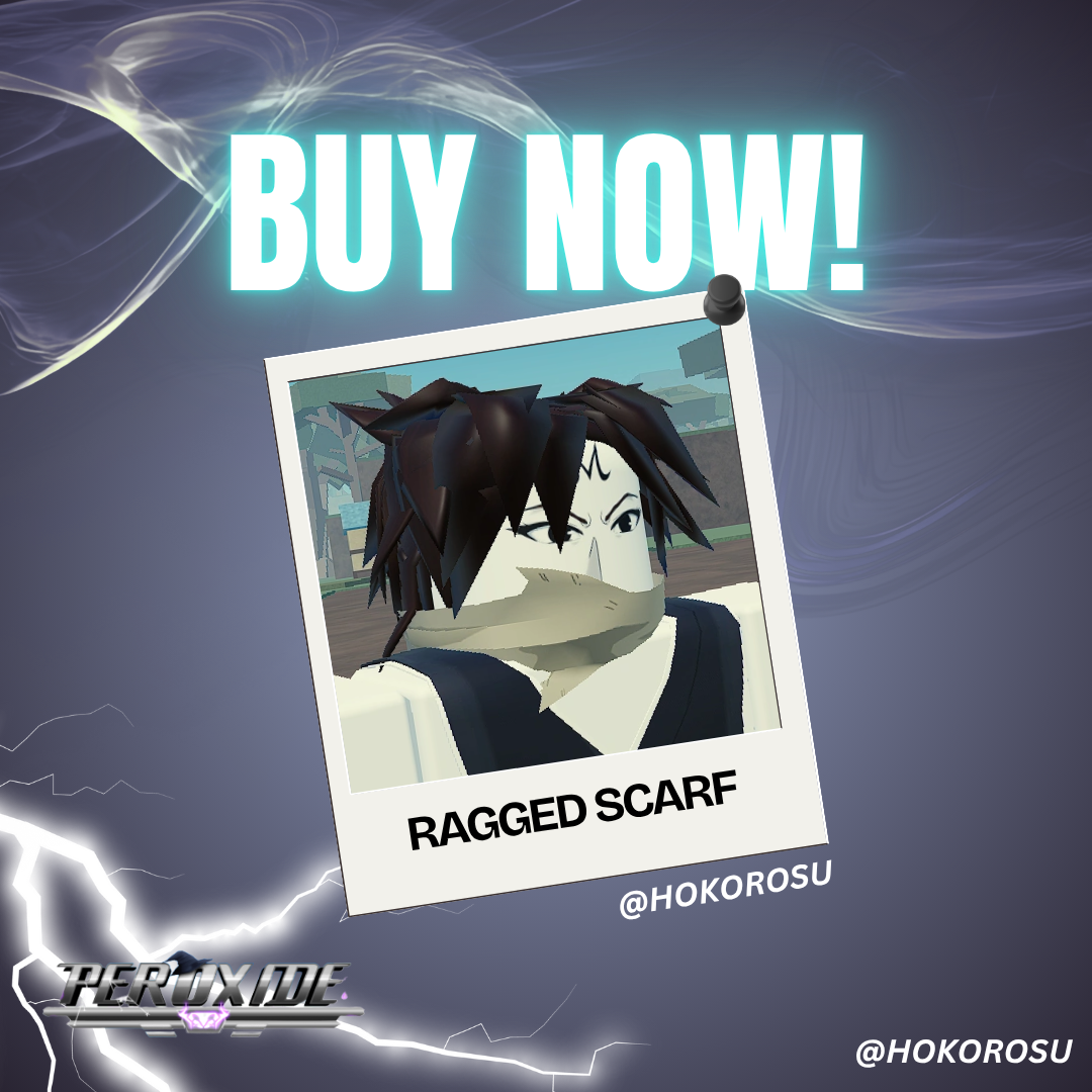 [Peroxide] -  Ragged Scarf | ✅FAST DELIVERY✅