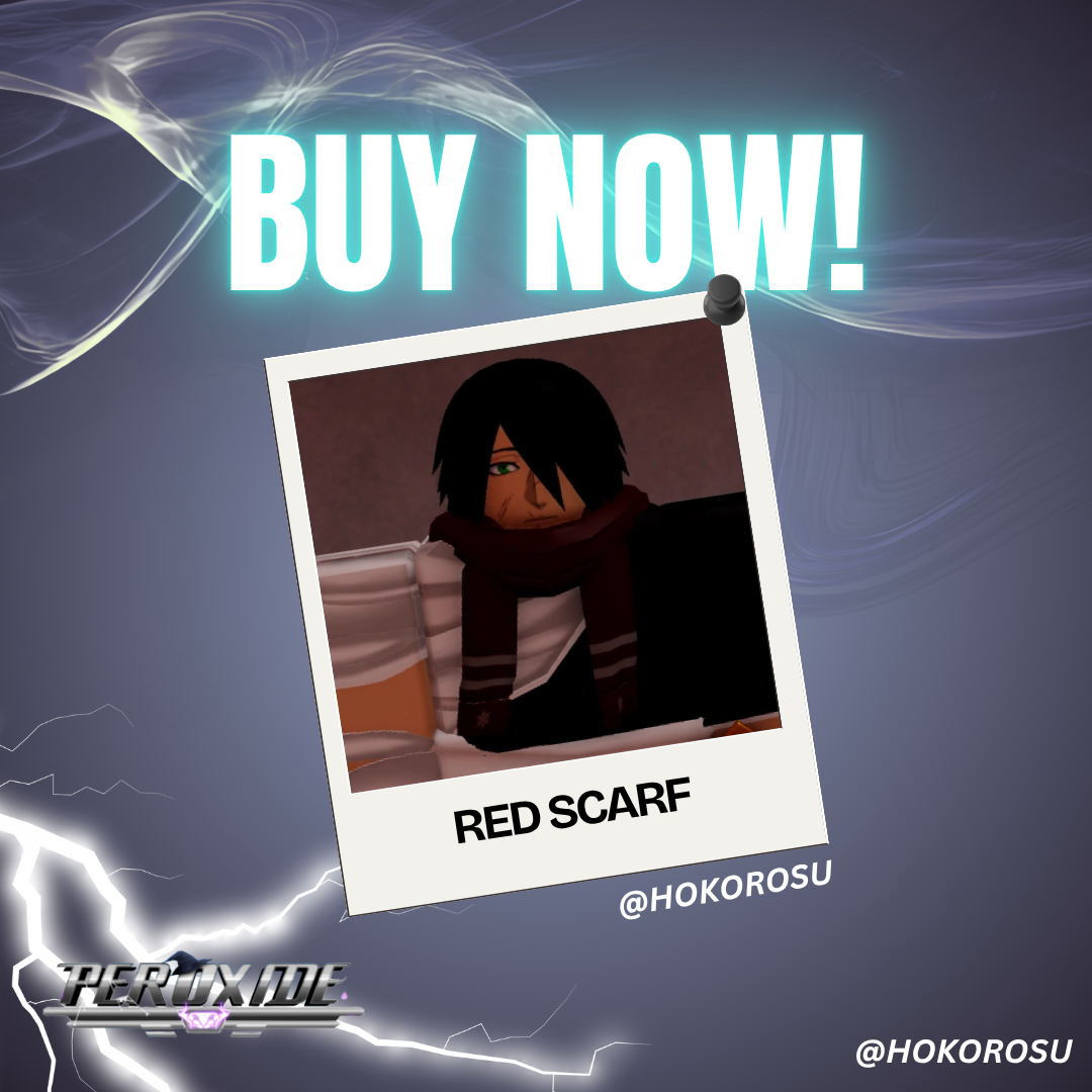 [Peroxide] -  Red Scarf | ✅FAST DELIVERY✅