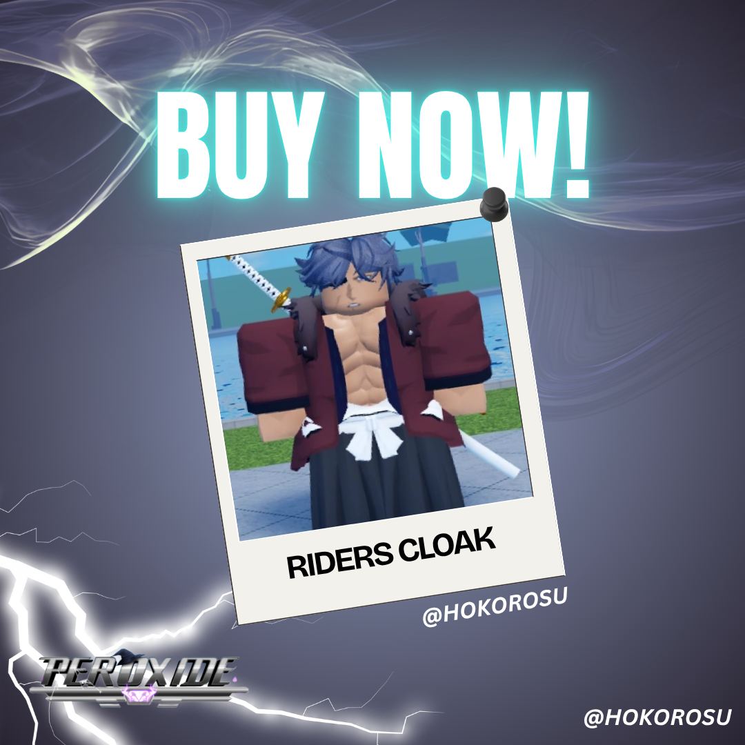 [Peroxide] -  Riders Cloak | ✅FAST DELIVERY✅