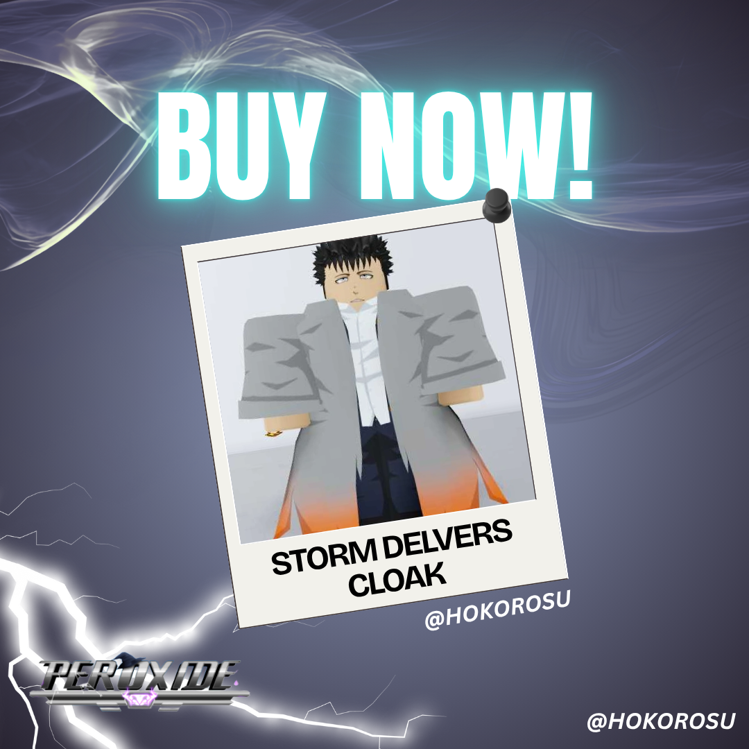 [Peroxide] -  Storm Delvers Cloak | ✅FAST DELIVERY✅