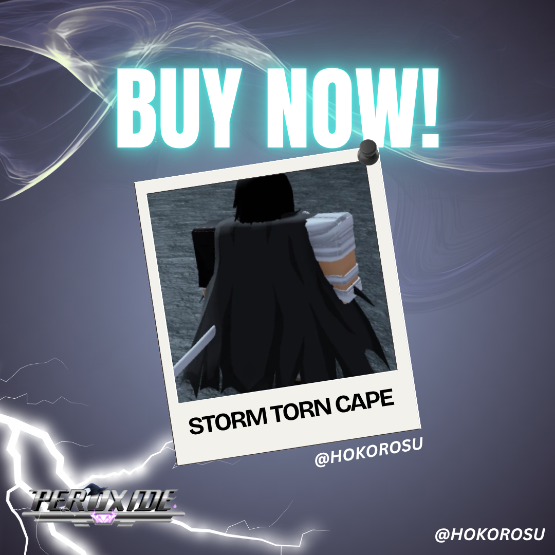 [Peroxide] -  Storm Torn Cape | ✅FAST DELIVERY✅