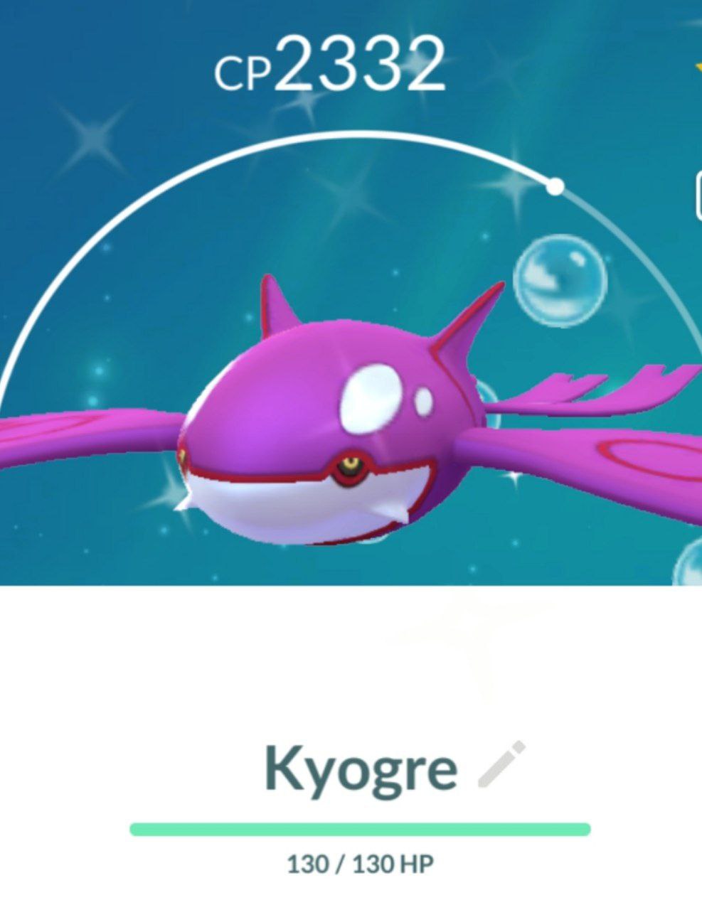 Shiny Kyogre + 1 Million Stardust for trade ~ Cp 2000-2500 | Buy 2 Get 1 Regular Kyogre Free