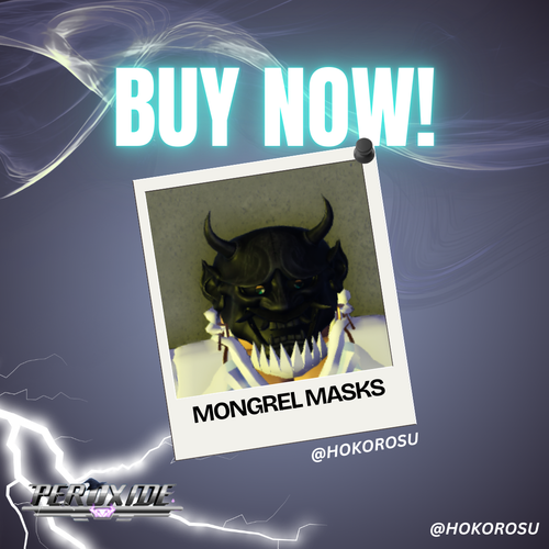 [Peroxide] -   Mongrels Masks | ✅FAST DELIVERY✅