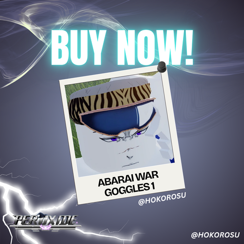 [Peroxide] -  Abarai War Goggles 1 | ✅FAST DELIVERY✅