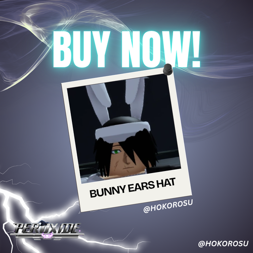 [Peroxide] -  Bunny Ears Hat | ✅FAST DELIVERY✅