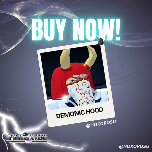 [Peroxide] -  Demonic Hood | ✅FAST DELIVERY✅