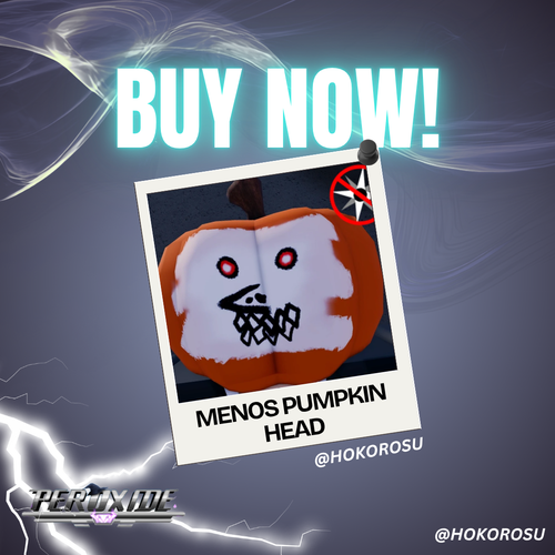 [Peroxide] -  Menos Pumpkin Head | ✅FAST DELIVERY✅