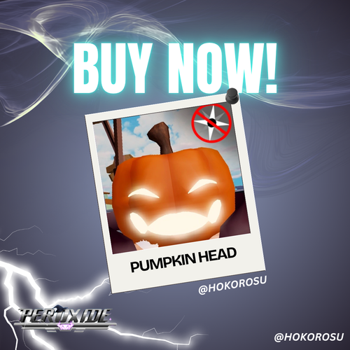 [Peroxide] -  Pumpkin Head | ✅FAST DELIVERY✅