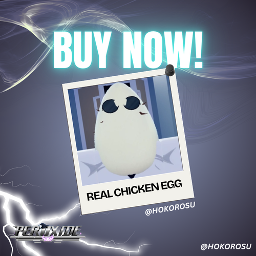 [Peroxide] -  Real Chicken Egg | ✅FAST DELIVERY✅