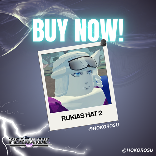 [Peroxide] -  Rukias Hat 2 | ✅FAST DELIVERY✅