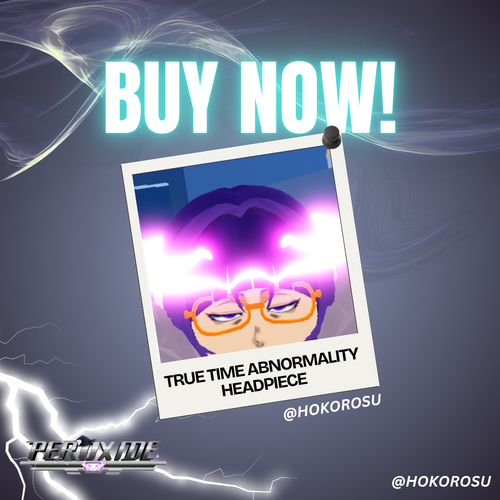 [Peroxide] -  True Time Abnormality Headpiece| ✅FAST DELIVERY✅