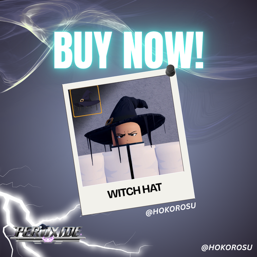 [Peroxide] -  Witch Hat | ✅FAST DELIVERY✅
