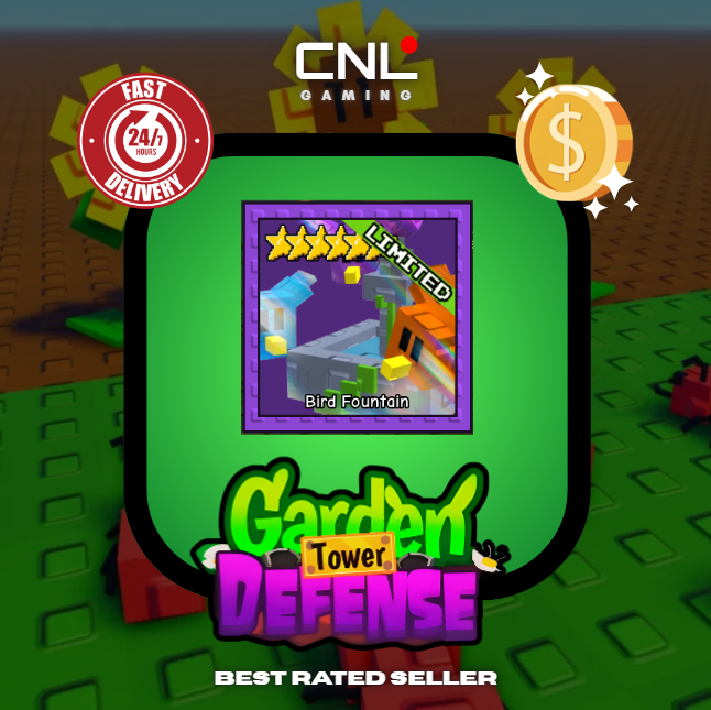 Garden Tower Defense > Bird Foundtain